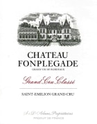 Chateau Fonplegade  2019  Front Label