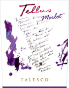 Tellus Merlot 2014  Front Label