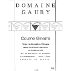 Domaine Gauby Coume Gineste Cotes du Roussillon Villages 2012  Front Label