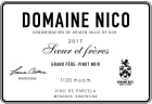 Domaine Nico Grand Pere Pinot Noir 2017  Front Label