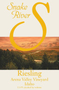 Snake River Winery Arena Valley Vineyard Riesling 2010 Front Label