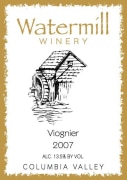 Watermill Columbia Valley Viognier 2007  Front Label