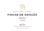 Bodegas Fernando Remirez de Ganuza Fincas de Ganuza Rioja Reserva 2015  Front Label