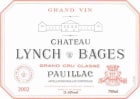 Chateau Lynch-Bages  2002 Front Label