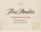 Fess Parker Pommard Clone Pinot Noir 2016 Front Label