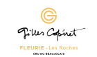 Domaine Gilles Coperet Fleurie Les Roches 2020  Front Label