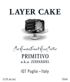 Layer Cake Primitivo aka Zinfandel 2018  Front Label