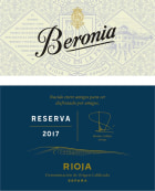 Bodegas Beronia Rioja Reserva 2017  Front Label