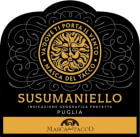 Masca Del Tacco Susumaniello 2016 Front Label