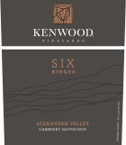 Kenwood Six Ridges Cabernet Sauvignon 2018  Front Label