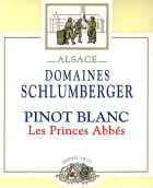Domaines Schlumberger Les Princes Abbes Pinot Blanc 2016 Front Label