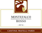 Pardi Montefalco Rosso 2016  Front Label