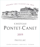 Chateau Pontet-Canet (3 Liter Bottle) 2019  Front Label