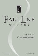 Fall Line Winery Exhibition Red 2013 Front Label