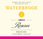 Waterbrook Reserve Riesling 2013  Front Label