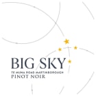 Big Sky Wines Te Muna Pinot Noir 2019  Front Label