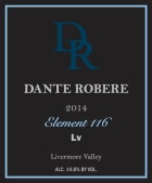 Dante Robere Element 116 LV 2014  Front Label