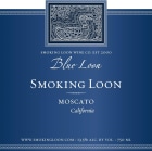 Smoking Loon Blue Loon Moscato 2018  Front Label