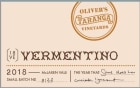 Oliver's Taranga Vineyards Vermentino 2018  Front Label