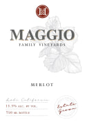 Maggio Family Vineyards Merlot 2021  Front Label