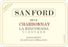 Sanford La Rinconada Chardonnay 2014  Front Label