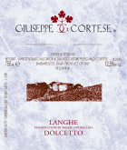 Giuseppe Cortese Dolcetto 2019  Front Label