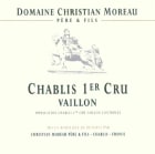 Christian Moreau Chablis Vaillon Premier Cru 2018  Front Label