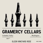 Gramercy Cellars Olsen Vineyard Rose 2021  Front Label