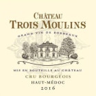 Chateau Trois Moulins  2016  Front Label