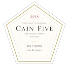 Cain Five (375ML half-bottle) 2015  Front Label