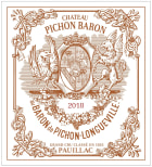 Chateau Pichon-Longueville Baron (1.5 Liter Magnum) 2018  Front Label