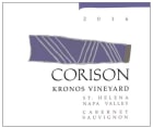 Corison Kronos Vineyard Cabernet Sauvignon 2016  Front Label