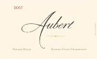 Aubert Powder House Chardonnay 2017 Front Label