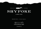 Shypoke Quilie's Grenache 2017  Front Label