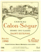 Chateau Calon-Segur  1990  Front Label