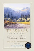 Trespass Vineyard Cabernet Franc 2011  Front Label
