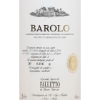 Bruno Giacosa Barolo Falletto 1996  Front Label