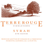 Terre Rouge DTR Ranch Syrah 2014  Front Label