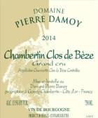 Pierre Damoy Chambertin Clos de Beze Grand Cru 2014 Front Label