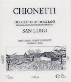 Chionetti Dolcetto di Dogliani San Luigi 2019  Front Label