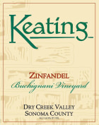 Keating Wines Buchignani Vineyard Zinfandel 2015 Front Label