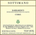 Sottimano Barbaresco Curra 2016  Front Label