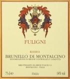 Fuligni Brunello di Montalcino Riserva 2015  Front Label