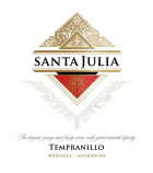 Santa Julia Tempranillo 2013  Front Label