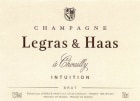Champagne Legras & Haas Intuition Brut  Front Label