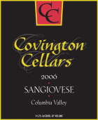 Covington Cellars Sangiovese 2006 Front Label