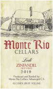Monte Rio Old Vine Zinfandel 2019  Front Label