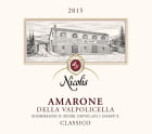 Nicolis Amarone della Valpolicella Classico 2015  Front Label