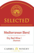 Carmel Selected Mediterranean Red Blend (OU Kosher) 2017 Front Label