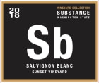 Substance Vineyard Collection Sauvignon Blanc 2018  Front Label